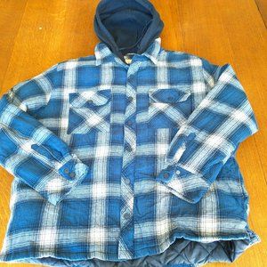 Hooded flannel nice beach style
